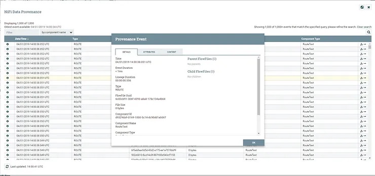 103 – Apache NiFi Flowfile Provenance